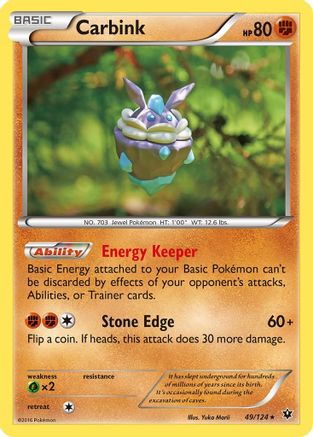 Carbink (49) 49/124 - [XY  Fates Collide]