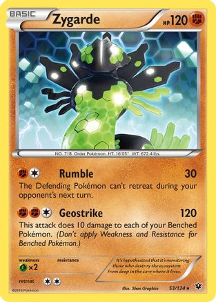 Zygarde (53/124) [XY : Collision des destins] 