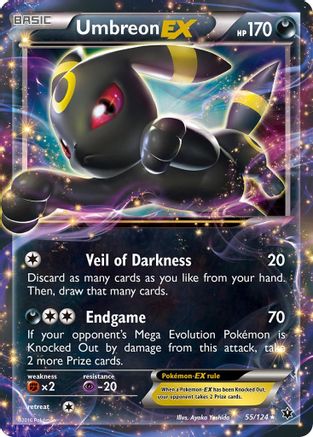 Umbreon EX (55/124) [XY: Fates Collide]