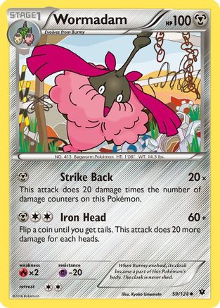 Wormadam (59)/124 - [XY  Fates Collide]