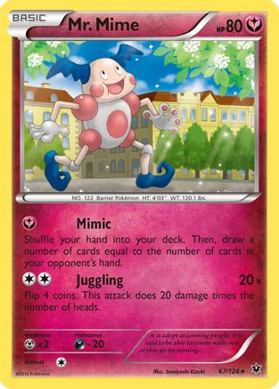 Mr. Mime (67/124) [XY: Fates Collide]