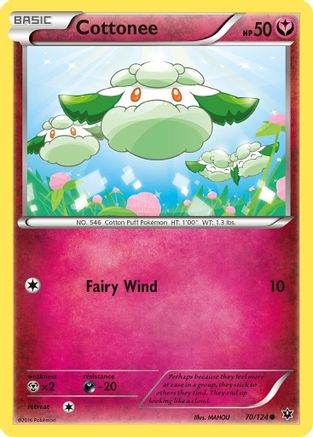Cottonee 70/124 - [XY  Fates Collide]