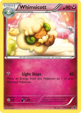 Whimsicott 71/124 - [XY  Fates Collide]