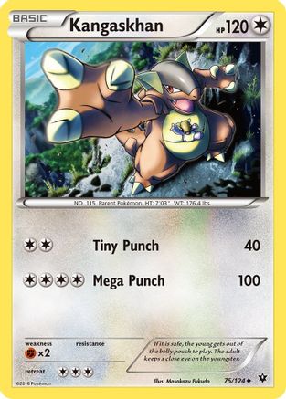 Kangaskhan (75/124) [XY : Collision des destins] 