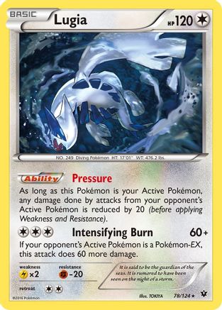 Lugia 78/124 - [XY  Fates Collide]