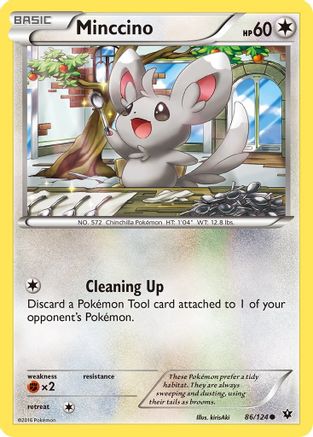 Minccino (86) 86/124 - [XY  Fates Collide]