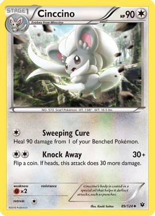 Cinccino (89) 89/124 - [XY  Fates Collide]