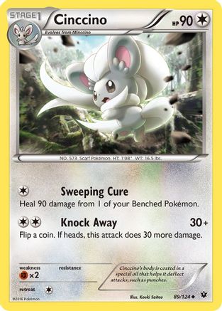 Cinccino (89/124) [XY : collision des destins] 