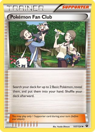 Pokemon Fan Club 107/124 - [XY  Fates Collide]
