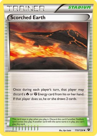 Scorched Earth 110/124 - [XY  Fates Collide]