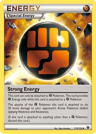 Strong Energy 115/124 - [XY  Fates Collide]