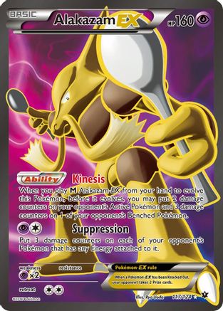 Alakazam EX (117/124) [XY : Collision des destins] 