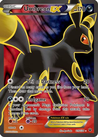 Umbreon EX (119/124) [XY : Collision des destins] 