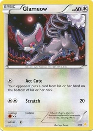 Glameow (27) - [XY Trainer Kit Pikachu Libre & Suicune]