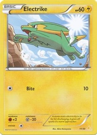 Electrike (28) - [XY Trainer Kit Pikachu Libre & Suicune]