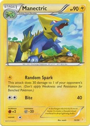 Manectric (22/30) [XY : Kit d'entraînement 3 - Pikachu Libre] 