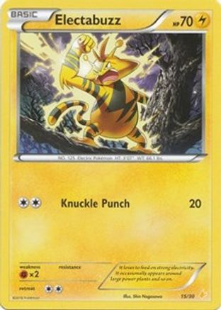 Electabuzz (23) 23 - [XY Trainer Kit Pikachu Libre & Suicune]