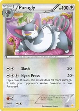 Purugly (19) - [XY Trainer Kit Pikachu Libre & Suicune]