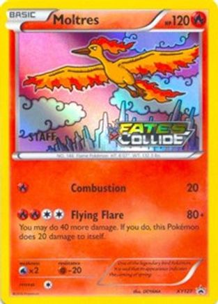 Moltres - XY127 (Prerelease) [Staff] - [XY Promos] Holofoil