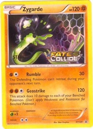 Zygarde (XY129) (Bâton) [XY : Promos Black Star] 