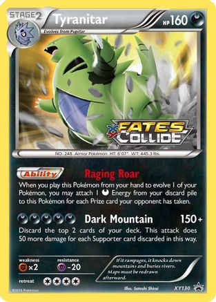 Tyranocif (XY130) [XY : Promos Black Star] 