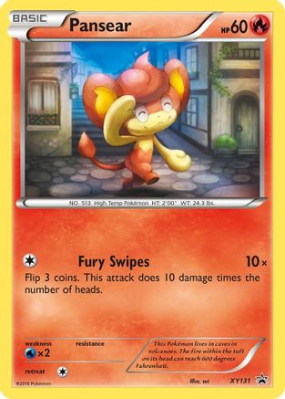 Pansear (XY131) [XY : promotions Black Star] 
