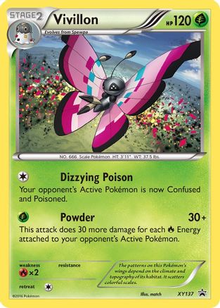 Vivillon (XY137) [XY : Promos Black Star] 