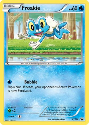 Froakie (XY138) [XY : Promos Black Star] 