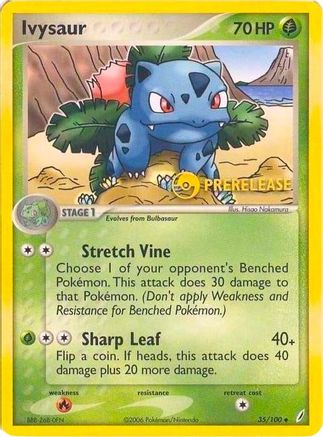 Ivysaur (35/100) (Avant-première Promo) [Nintendo : Black Star Promos] 