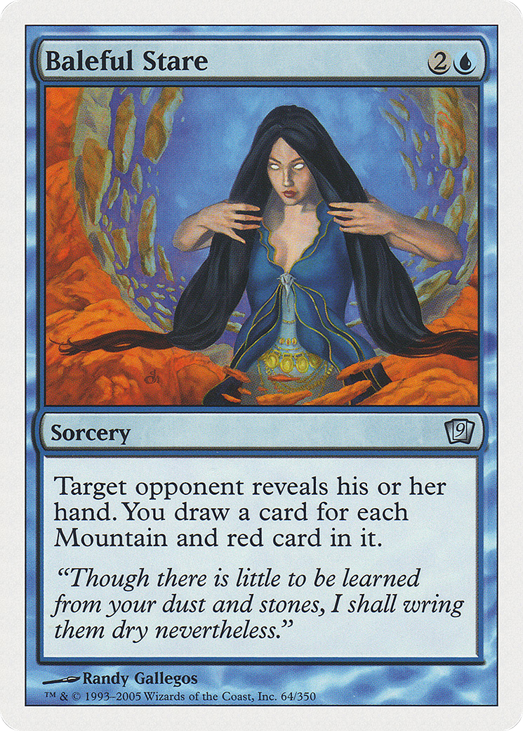 Baleful Stare (9ED-064) - [Ninth Edition]