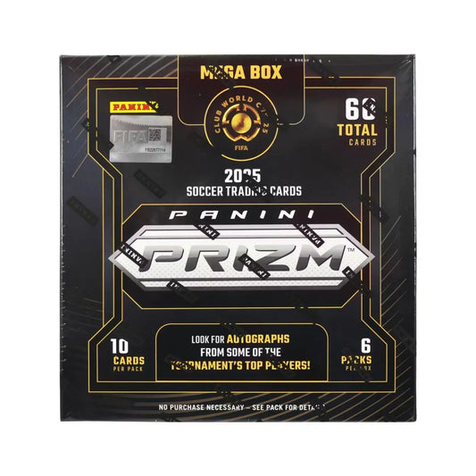 2025 Panini Prizm FIFA Club World Cup Soccer Hobby Mega Box