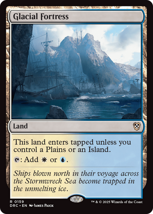 Glacial Fortress (DRC-159) - [Commander: Aetherdrift]