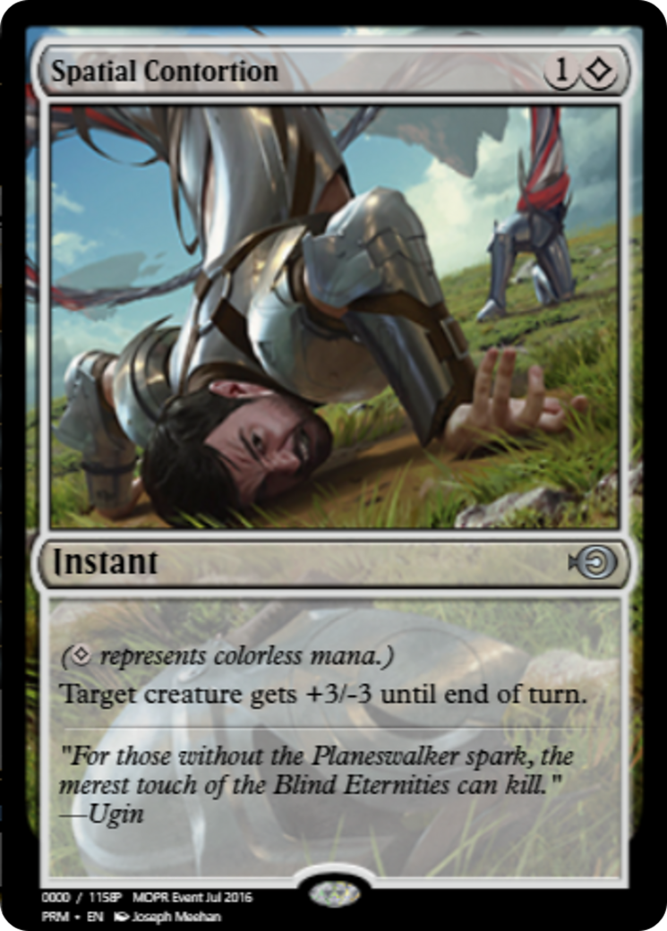 Spatial Contortion (PRM-61555) - [Magic Online Promos] Foil