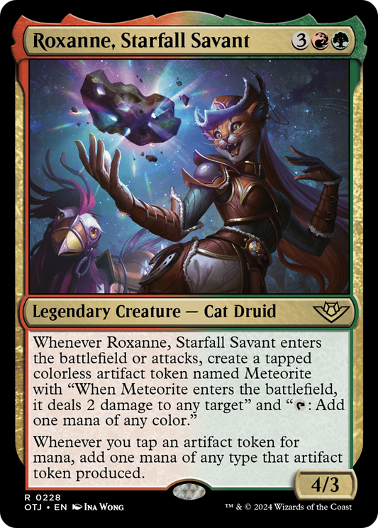 Roxanne, Starfall Savant (OTJ-228) - [Outlaws of Thunder Junction] Foil