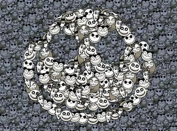The Nightmare Before Christmas 500 Piece Challenge Puzzle