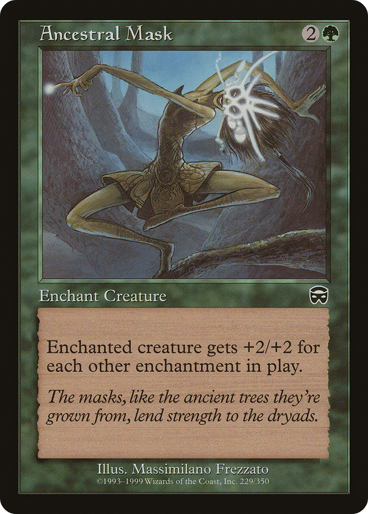 Ancestral Mask (MMQ-229) - [Mercadian Masques]