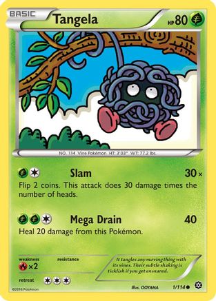 Tangela (1/114) [XY: Steam Siege]