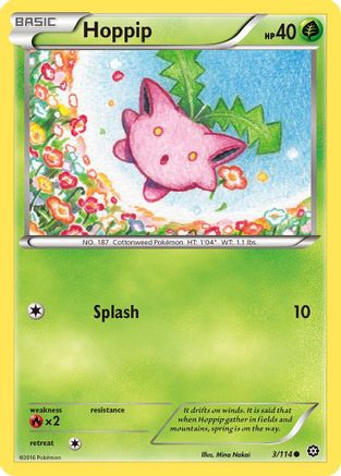 Hoppip (3/114) [XY : Siège à vapeur] 