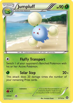 Jumpluff (5/114) [XY : Siège à vapeur] 