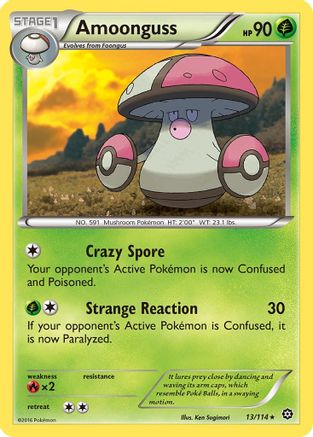 Amoonguss (13/114) [XY : Siège à vapeur] 