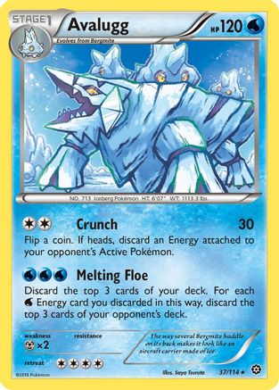 Avalugg (37/114) [XY : Siège à vapeur] 