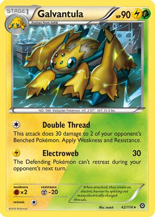 Galvantula 42/114 - [XY  Steam Siege]