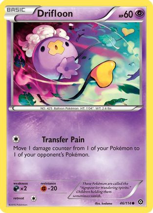 Drifloon 46/114 - [XY  Steam Siege]