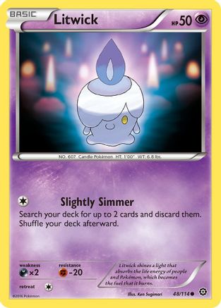 Litwick (48/114) [XY : Siège à vapeur] 