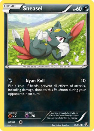 Sneasel (60/114) [STS XY Steam Siege]