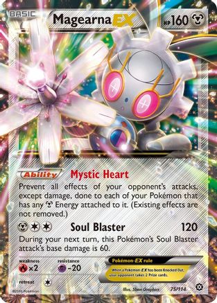 Magearna EX (75/114) [XY : Siège à vapeur] 