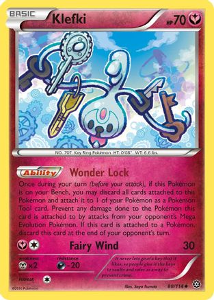 Klefki 80/114 - [XY  Steam Siege]
