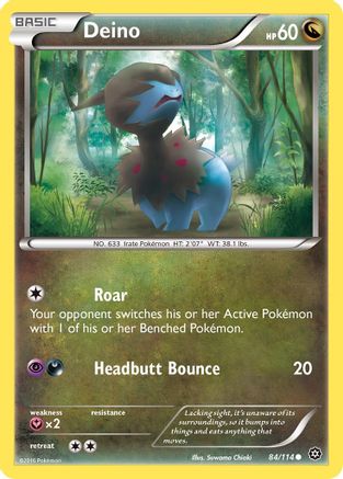 Deino (84/114) [XY : Siège à vapeur] 