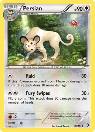 Persian 89/114 - [XY  Steam Siege]
