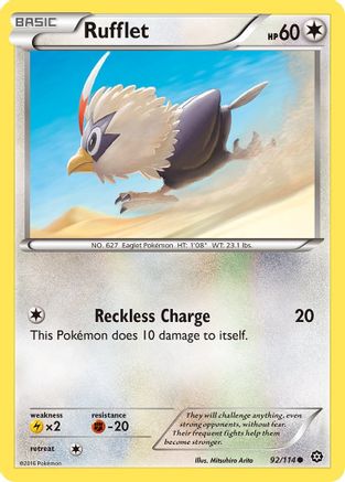 Rufflet (92/114) [XY : Siège à vapeur] 